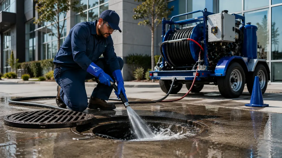 Commercial Hydro Jet Drain Cleaning in Laguna Beach
