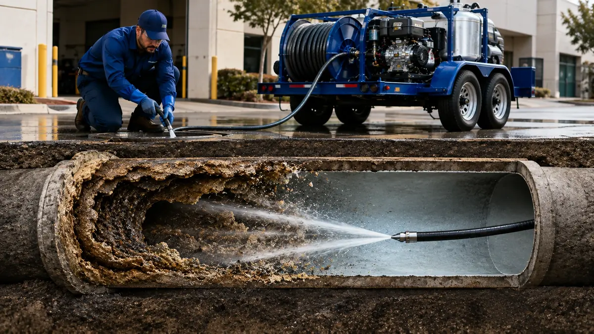Sewer Pipe Descaling in Laguna Beach